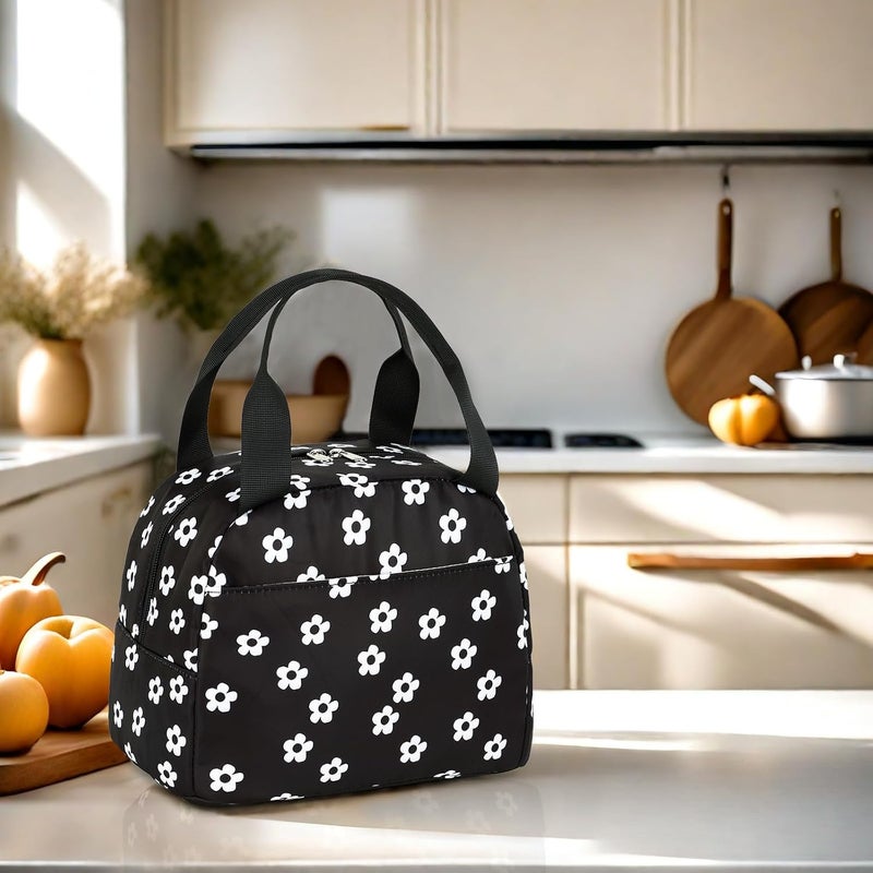 LEDAOU Lunch Box for Women Insulated Lunch Bag Lunch Tote Bags Leakproof Cooler Lunch Case for Travel Work Picnic - Image 4